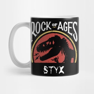 styx rock of ages Mug